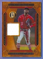 CRISTHIAN VAQUERO 2023 PANINI CHRONICLES GOLD STANDARD SWATCHES PATCH # GSS-CV