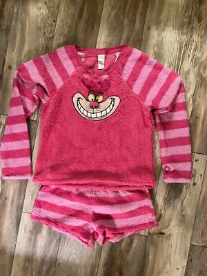 ALICE IN WONDERLAND CHESHIRE CAT SLEEP SET NEW OFFICIAL RARE FUZZY SHERPA COMFY - Image 1 of 3