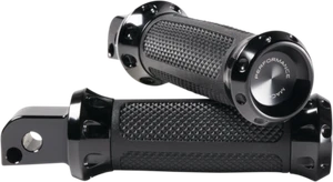 Performance Machine (Pm) Over Drive Footpeg - M8 - Passenger - Black - Picture 1 of 1