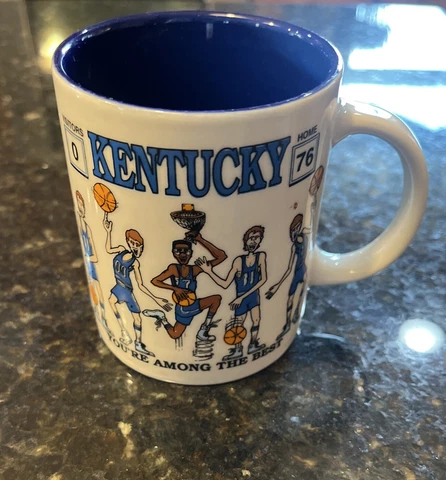 Kentucky Wildcats Vintage Basketball You’re Among The Best Mug Cover