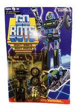 Go Bots Cy-Kill Figure Enemy UNPUNCHED 1983 Tonka vintage MOC Gobots On Card