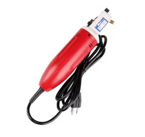 220V Electric Fabric Scissor Rotary Mini Cutter Textiles Rubber Paper Leather J - Picture 1 of 5