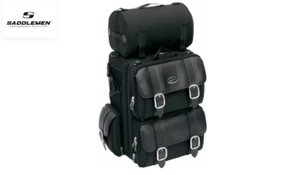 Sac de sissy bar Deluxe S3200DE - 51 cm x 53,5 cm - Volume de 57,4 L - Noir - Imagen 1 de 14