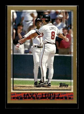 1998 Topps #183 Javy Lopez (EX)(BAS) - Image 1 of 2