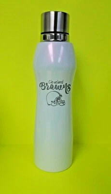 Garrafa térmica curva opala Cleveland Browns Script 20 oz - Nova para 2019!!!! - Imagem 1 de 3