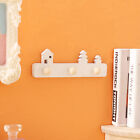 2Pcs 1:12 Dollhouse Mini Wall Rack Hanging Shelf Storage Stand Christmas Decor