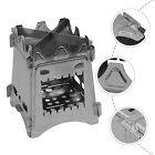 Portable Wood Burning Stove With Construction For Backpacking