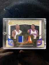 2007-08 Upper Deck Rare Patches Dual Patch Amare Stoudemire Dwight Howard SN /15
