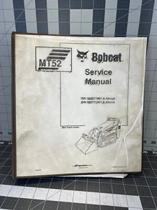 BOBCAT MT52 SKID STEER LOADER OFFICINA ASSISTENZA RIPARAZIONE OFFICINA MANUALE OEM 6902526 - Foto 1 di 20