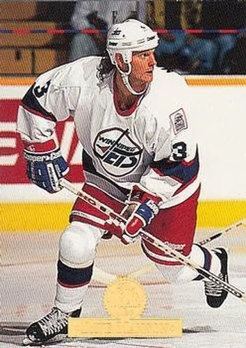 #239 Dave Manson - Winnipeg Jets - 1994-95 Leaf Hockey - Image 1 of 1