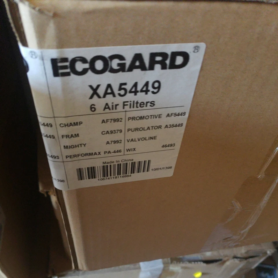 1x Filtro de aire Ecogard XA5449 Foto 1 de 1