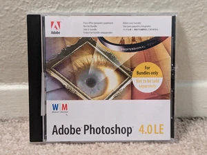 Adobe Photoshop 4.0 LE Windows Macintosh Disc CD-ROM Hülle Einlagen mit Handbuch - Bild 1 von 5
