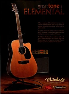 ANNUNCIO STAMPA CHITARRE MITCHELL 2015 - Foto 1 di 1