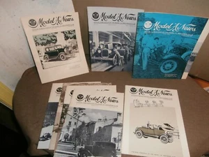 10 Ford Model A News Restorers Club Magazines 1965 1966 1967 1968 - Picture 1 of 6