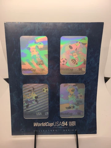 New World Cup USA 94 Collector Series Mascot Hologram! Cover