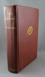 FISH PREFERRED (1929) by P.G. Wodehouse (G+ hc) - Picture 1 of 5