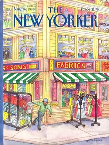 New Yorker Magazine May. 16, 1988 First Cover Only!! - Picture 1 of 1
