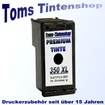 Druckerpatrone 350 XL für HP Deskjet D4268 Photosmart C4480 C5280 350XL CB336E  - Bild 1 von 3
