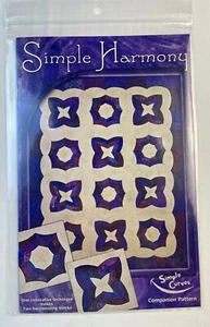 Simple Harmony Quilt Muster Simple Curves Companion von Cheryl Phillips - Bild 1 von 2