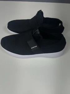 Scarpe da ginnastica uomo Damyuan sneakers taglia 43 nero/bianco slip on tomaia uomo made - Foto 1 di 8