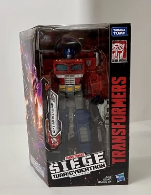 OPTIMUS PRIME Transformers War for Cybertron Siege 2018 NEW Hasbro USA Seller G1 - Image 1 of 4