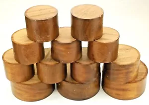 One Iroko (Nigerian Teak) woodturning or wood carving bowl blank. 50-98mm thick - Picture 1 of 11