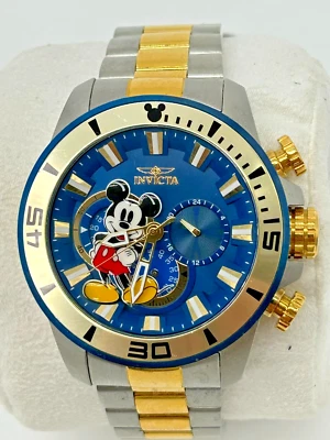 Reloj Pulsera Invicta Disney Edición Limitada Mickey Mouse 27365 Hombre Cuarzo Dos Tonos - Imagen 1 de 4