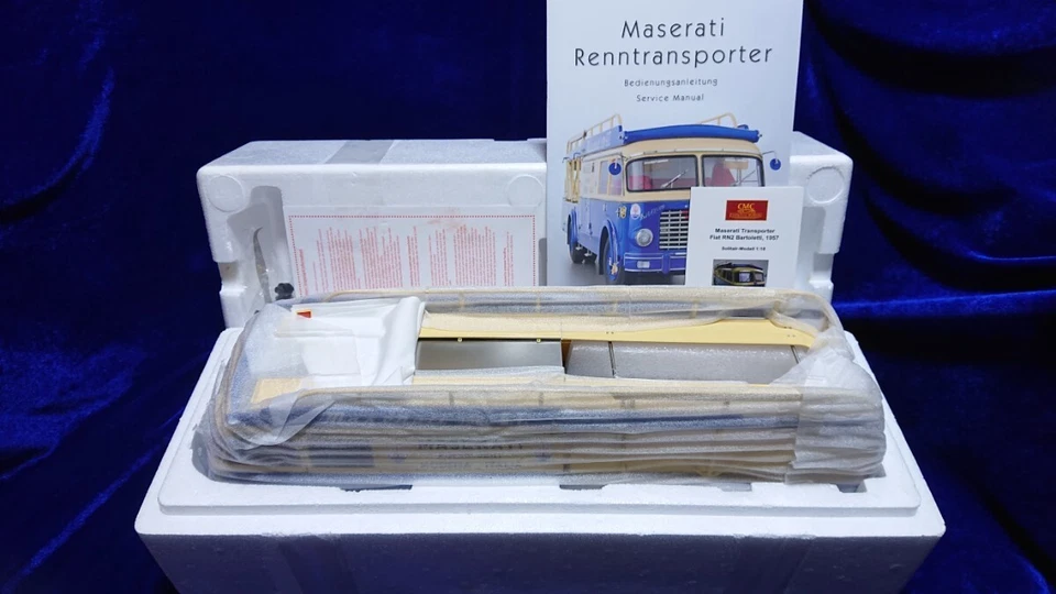 Top Mint CMC 1/18 Maserati Racing Transporter Fiat 642 RN2 1957 Rare JAPAN - Image 1 of 4