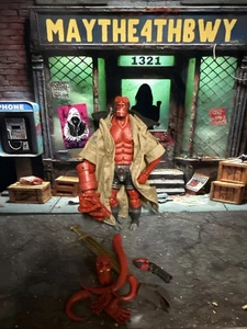 1000toys Hellboy 1/12 SCALE ABS PVC ACTIONFIGUR 30TH ANNIVERSARY EDITION - Bild 1 von 3
