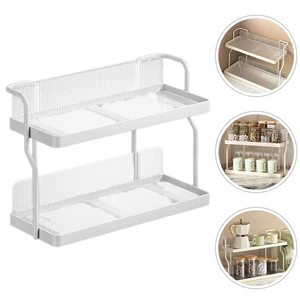 Soporte de almacenamiento para tazas de cocina estante de cosméticos de hierro encimera especias F - Imagen 1 de 12