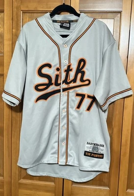 Camiseta de béisbol Star Wars Darth Vader #77 Sith talla L colección saga Foto 1 de 4