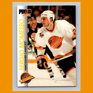 Sergio Momesso #194 1992-93 Pro Set Vancouver Canucks Hockey Card NHL - Picture 1 of 3