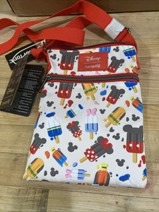 Borsa a tracolla Loungefly Disney Topolino & Friends passaporto ghiacciolo nuova con etichetta - Foto 1 di 6