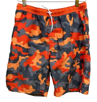 Lands End плавки для мальчиков большой 14H-16H камуфляж сетки карман шнурка с подкладкой - Изображение 1 из 3