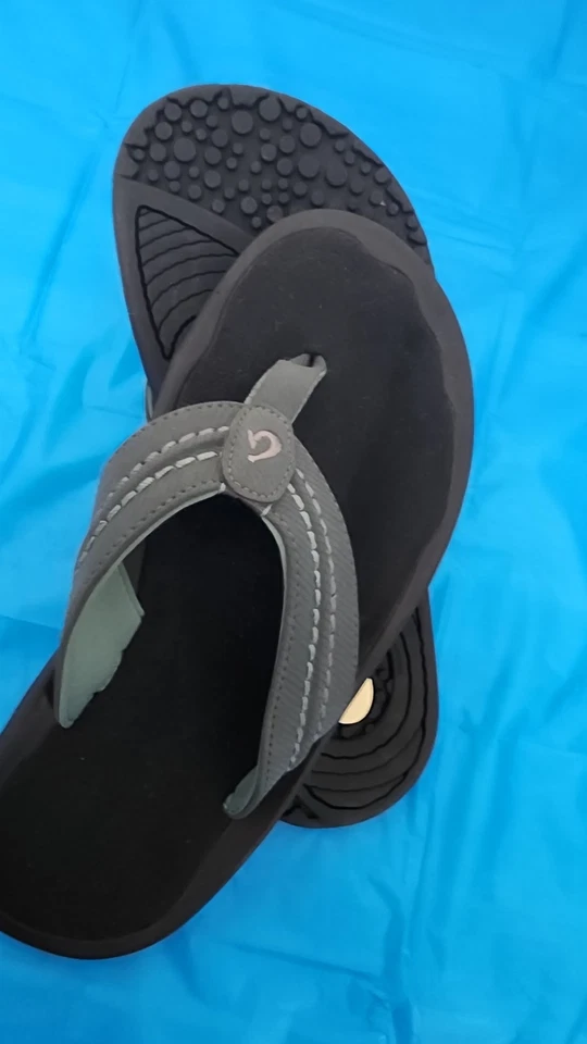 Zapatillas grises para hombre Olukai talla 8 Foto 1 de 4