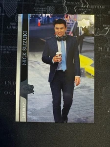 2020 21 Upper Deck Nick Suzuki Suit Variation Photo Street Clothes SSP Card #99 - Picture 1 of 2