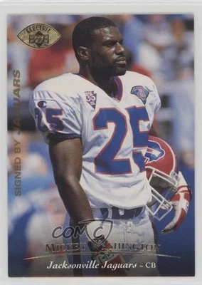 1995 Upper Deck Electric Gold Mickey Washington #283 Rookie RC - Image 1 of 2