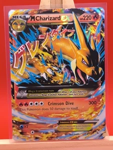 Mega M Charizard EX 13/106 FlashFire Ultra Rare Holo Pokemon Card - Picture 1 of 14