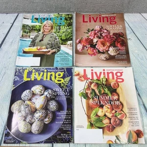 Martha Stewart LIVING Magazines Lot of 4 Issues Dated 2020 - Picture 1 of 11