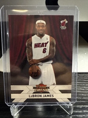 2010-11 Panini Threads - LeBron James #138 - MINT - PACK FRESH 🔥 - Image 1 of 2