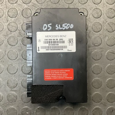 Mercedes Benz SL500 2003-2008 techo superior convertible módulo de control informático OEM Foto 1 de 4