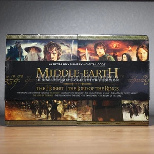 Lord of the Rings Middle-Earth 6 Film 31-Disc Ultimate Collector's Edition - NEW - Picture 1 of 10