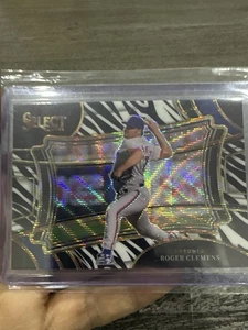 Roger Clemens – Zebra Prizm – 2024 Panini Select Baseball (Diamond Level) - Bild 1 von 2
