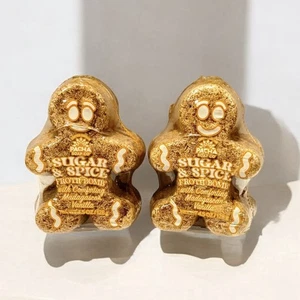 2 Pacha Soap Co Sugar & Spice Schaumbombe Lebkuchenmann 4,5oz Limited Edition - Bild 1 von 2