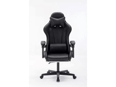 Silla Gaming Ergonómica Ajustable Soporte Lumbar Giratorio Trabajo Estudiar Juegos Foto 1 de 4