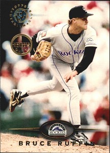 1995 (ROCKIES) Stadium Club Members Only Parallel #5 Bruce Ruffin