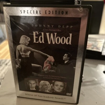 Ed Wood DVD Special Edition Tim Burton Johnny Depp Martin Landau Bill Murray - Image 1 of 3