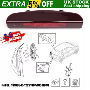Vauxhall Corsa D/E 5 Door High Level Tailgate Brake Light #13188045 OE - Picture 1 of 14