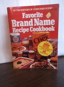 Very Nice * Favorite Brand Name Recipe Cookbook, Vintage 1981 Softcover - Bild 1 von 12