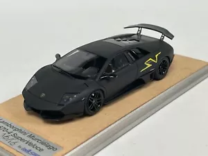1/43 Looksmart Lamborghini Murcielago LP-670-4 SV Nero Opaco Giallo SV - Foto 1 di 11